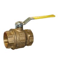 600 Series - 633FTRS Series - Brass Ball Valves